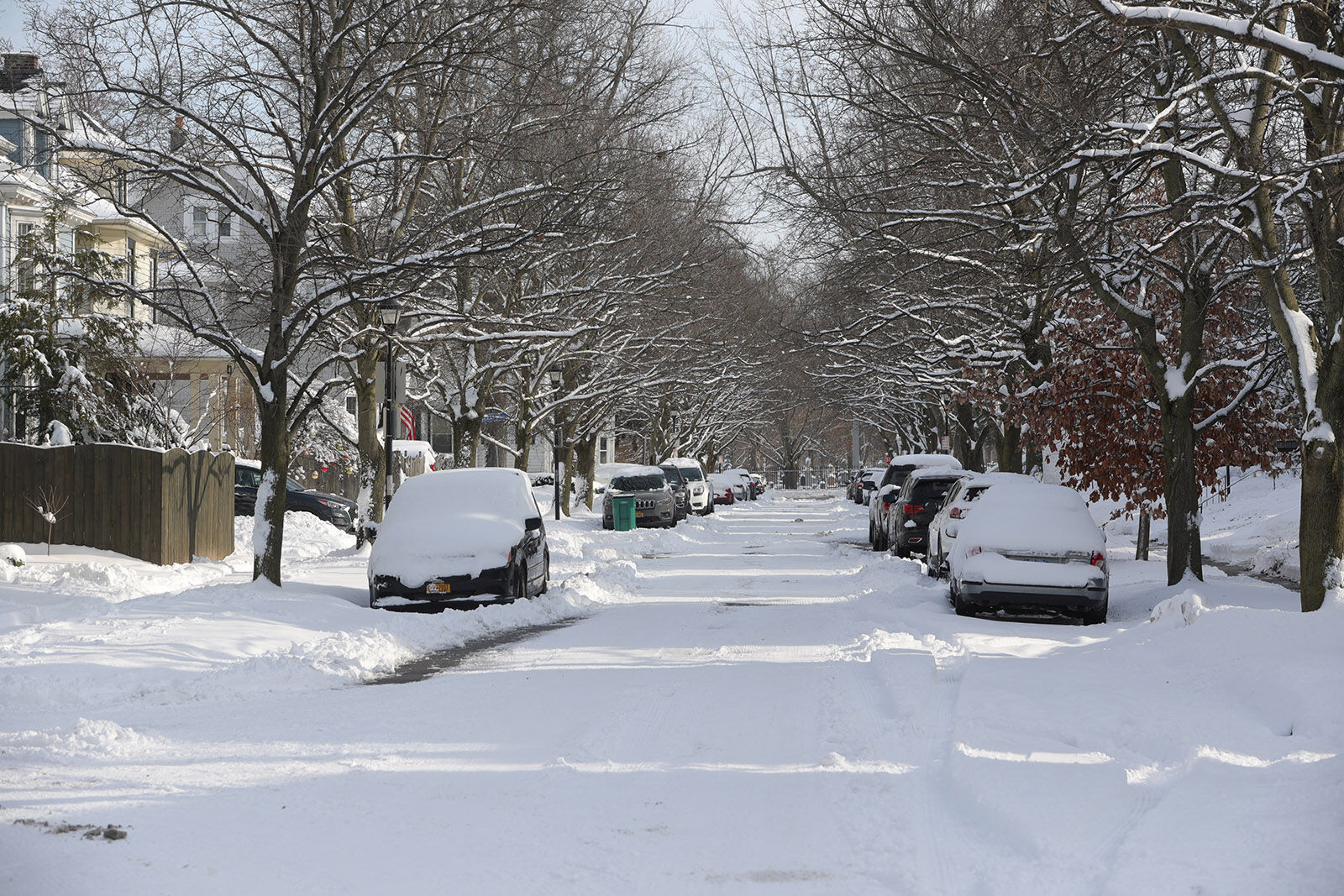 Snowed in